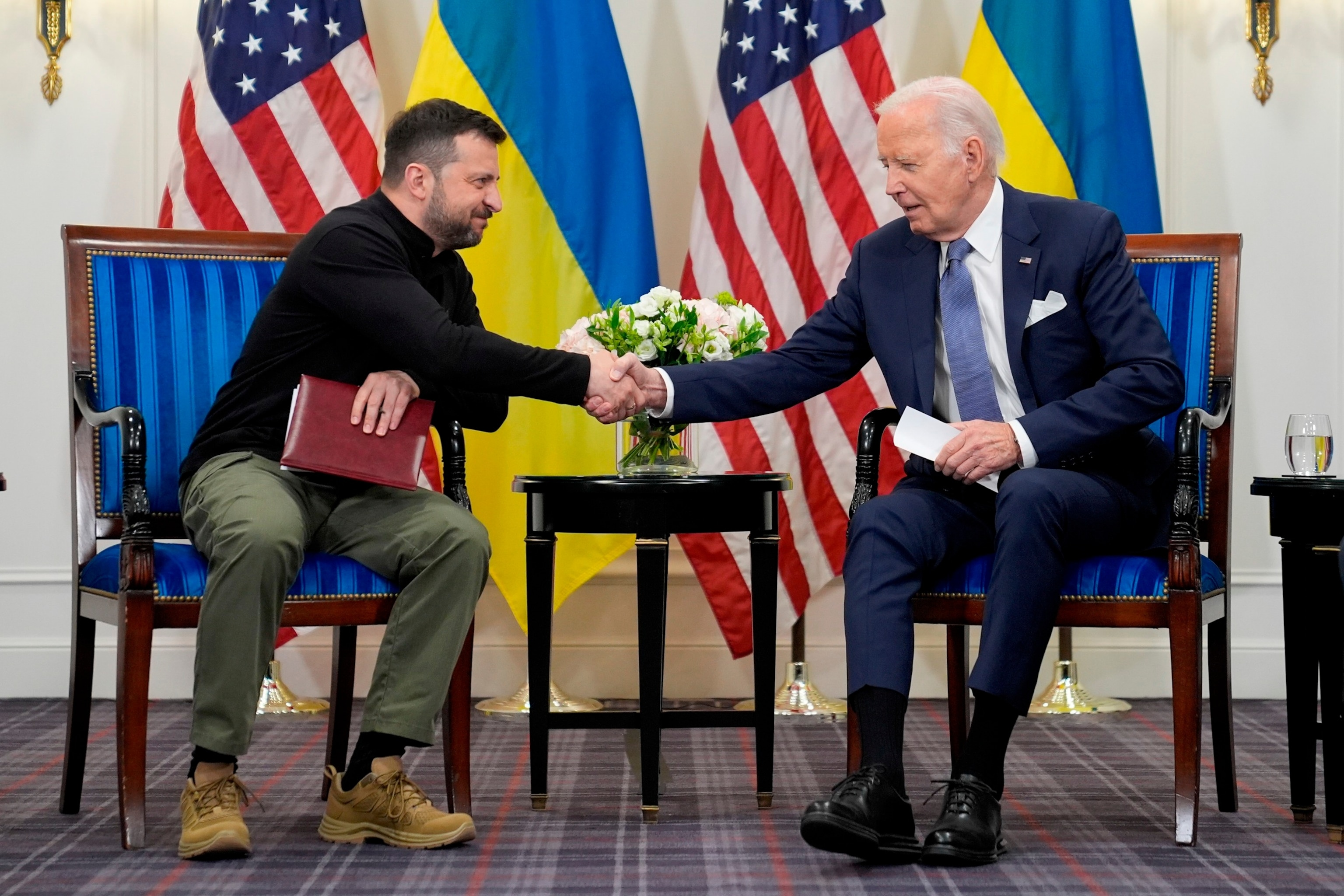 Biden, Zelenskyy to sign US-Ukraine security agreement at G7 ...